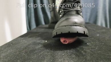 LittleShoes - Bootjob with Black Boots Size 34 POV Preview