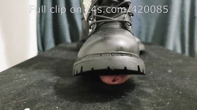LittleShoes - Bootjob with Black Boots Size 34 POV Preview