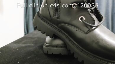 LittleShoes - Bootjob with Black Boots Size 34 POV Preview