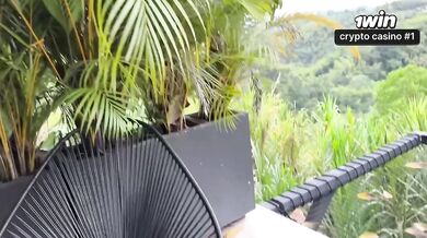 Big-breasted Latina fucks the hotel employee and leaves his face covered in cum