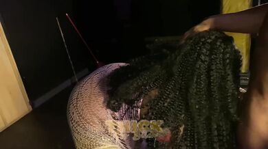 SSBBW Goddess Spanked Hard & Ass Massaged Deep Then Gives Sloppy Thank You Blowjob.
