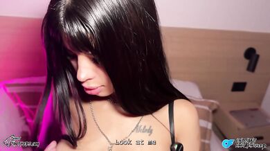 I love being your Submissive Slut, Daddy! Blowjob, Face Fucking, Hard Sex and Creampie!