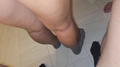 Two friends hire a girl to have their first threesome together
