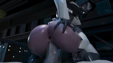 She was surprised that the monster had such a huge dick and suddenly the Monster fucked her