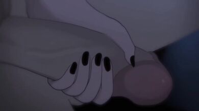 Unsensored Makima from Chainsaw Man, handjob and anal fuck