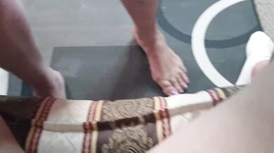 Oh shit did i realy just fuck my chubby stepmom !!!