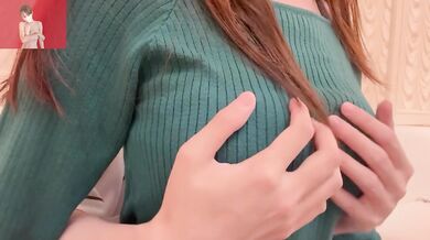 【人妻の巨乳をじっくりじわじわと揉みまくる】