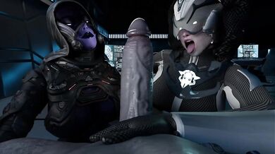 Wow, her tight ass was destroyed by a huge mutant cock.