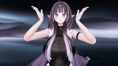 Hentai Elf VTuber Strip Dance | Rockstar MMD