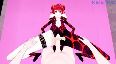 Dola and I have intense sex in a secret room. - Nijisanji VTuber POV Hentai