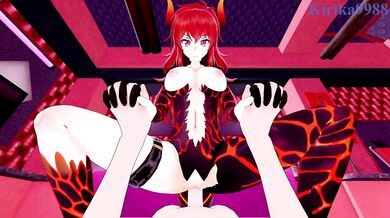 Dola and I have intense sex in a secret room. - Nijisanji VTuber POV Hentai