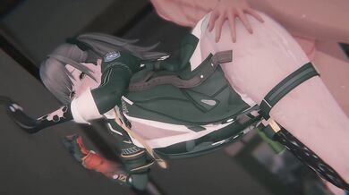 [GFL2] Leva's "FOX UNMASKED": Bound Sentinel & POV Sex (4K/60FPS)