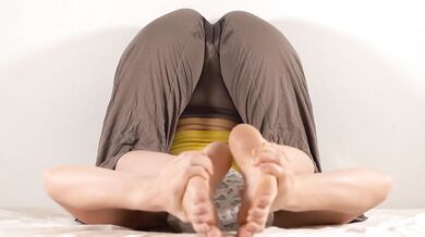 MOST BEAUTIFUL CAMELTOE EVER!!! Sensual Yoga