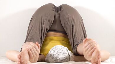 MOST BEAUTIFUL CAMELTOE EVER!!! Sensual Yoga