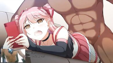 FUCKING A CUTE STREAMMER WHILE SHE IS PLAYING - PEEPING DORM MANAGER
