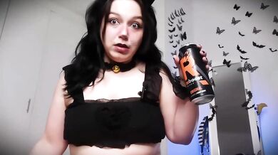POV Your Cringe Alt Catgirl GF Meows and Burps