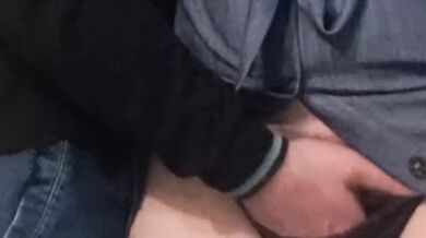WOW!!! Stranger's Fingers Playing With Hairy Pussy
