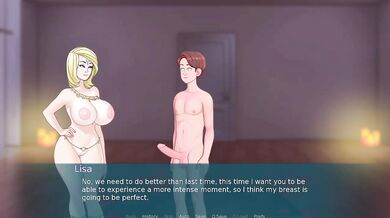 His Stepmom's Sis Gives Him A Boobjob In Yoga Training To Relax His Big Hard Dick(18+) - New Update Part31