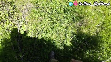 Hot Blowjob and Cum in Mouth in the Forest
