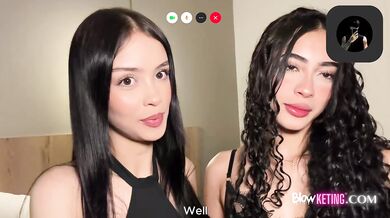 We convince our friend to have sex with us! - 3some