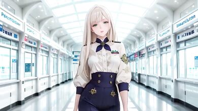 AI Generated – Sexy Flight Attendant’s Hidden Desire: Intense Oiled Sex After Long Flight
