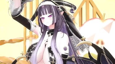 Thicc Elf VTuber Dances KPop | Sunny Side Up Nude MMD
