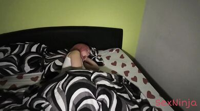 Thick Grown Step Daughter doesn't Protest to our Nightly Routine