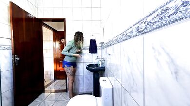 Step-Uncle rubbing dry-hump and pulling down her clothes to masturbate her.