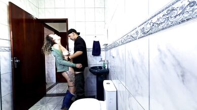 Step-Uncle rubbing dry-hump and pulling down her clothes to masturbate her.