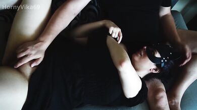 My wife's beautiful and loud orgasm