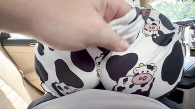 Hot Gal with Big Tits and Round Ass Grinding on Cock in Her Cute Pajama