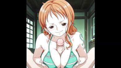ONE PIECE Nami and Luffy Anime Hentai Cartoon Cowgirl big tits Naruto Xtremetoons bootie sex porn