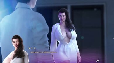 Bosses Wife Sucks Big Dick in Apocalust Sex Game Part 1