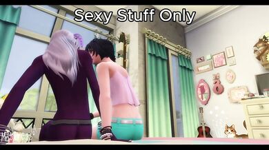 My Demonic "Lover" Ep 2 - Sexy Stuff only (Girl pegs guy)