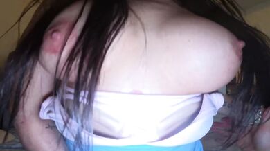 Horny Foreign Cleaning Lady Deepthroats for Job Before Getting Fucked Hard
