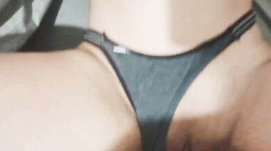 He keeps touching me, he fucks me and cums inside me