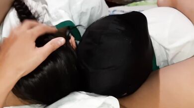 I cum in both my girlfriends' mouths - Lesbian_illusion