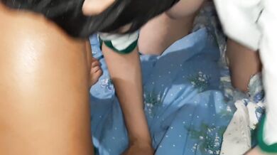 I cum in both my girlfriends' mouths - Lesbian_illusion