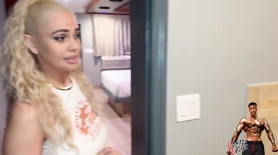 Big Booty Latina Baddie Jeyla Spice Shares A Room With Stranger BBC But Loves The Benefits