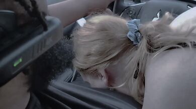 fucking trans snow bunny's cock churns wild and deep
