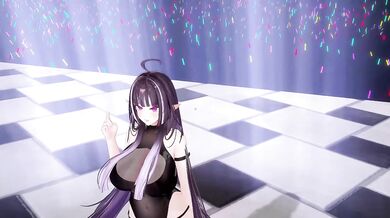 Chi Mat Ba Ram MMD | Strip Dance By Elf VTuber