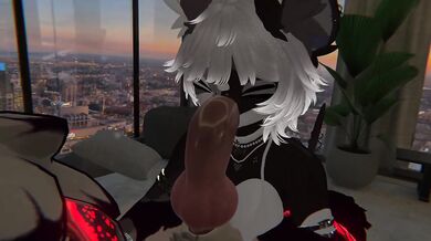 Puppygirl Gives Sloppy Blowjob To Desperate Femboy