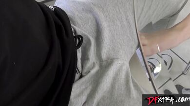 Petite Sera Ryder gets destroyed by massive BBC footjob and blowjob