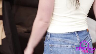 Step sis wants my lightsaber Alina Voss POV blowjob and doggystyle