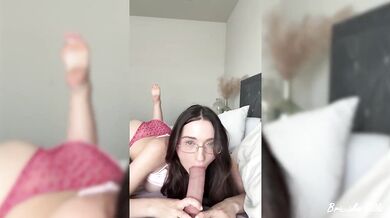 Your morning routine just got ruined with Brooke Tilli cum drips