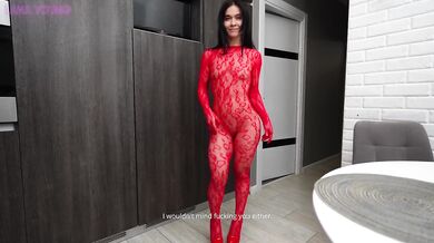 Slutty MILF Stepmom rides your big dick raw till it gushes cum on her tight ass