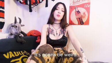 My Roommate's DICK Destroyed Her Tattooed CUNT