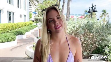 Big Dick Pounds Blonde POV Blowjob Until Facial Explosion