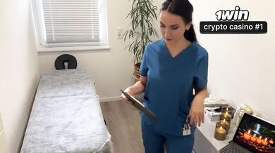 Massage Ends When He Gets Caught Jerking Off