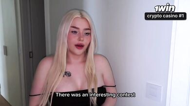 My stepsister came to my place after the party and we had raw creampie sex